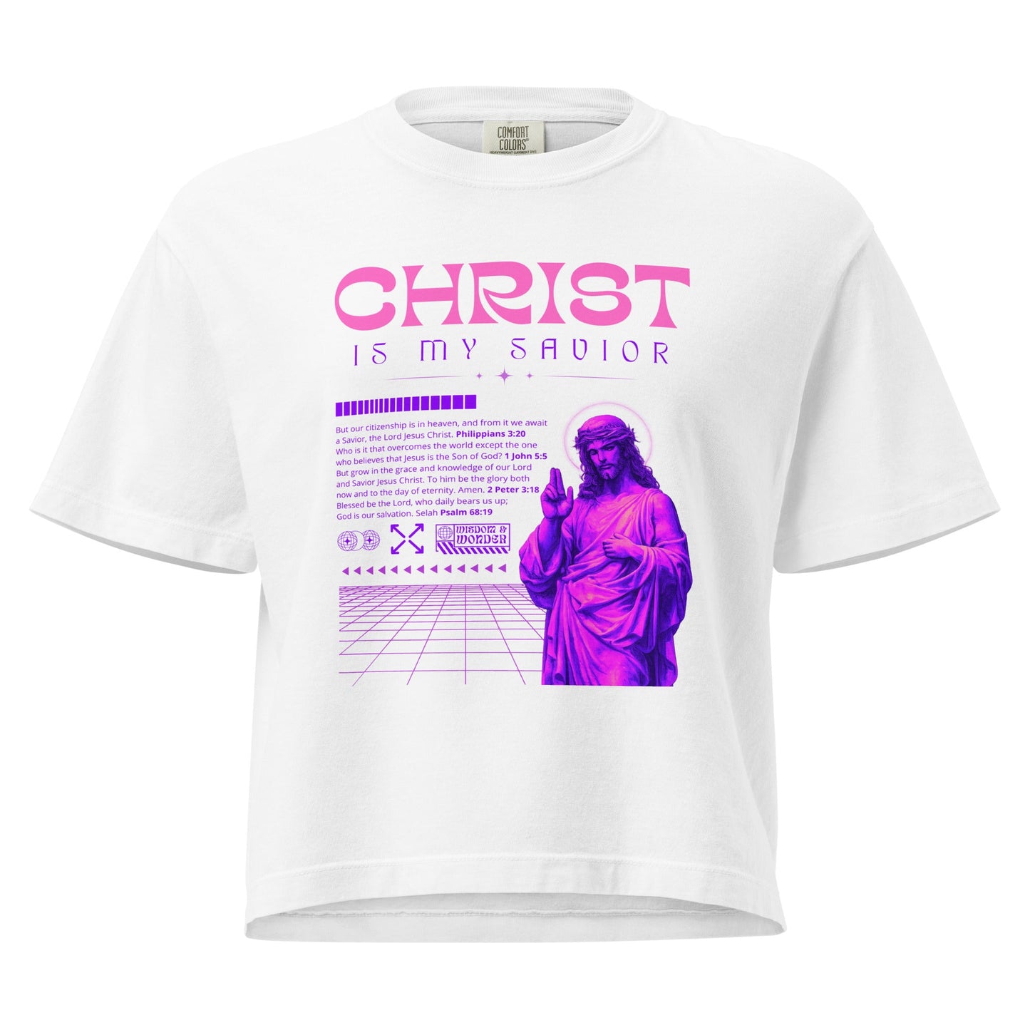 Christ Is My Savior | Philippians 3:20 - Women's Boxy Fit - WISDOM x WONDER
