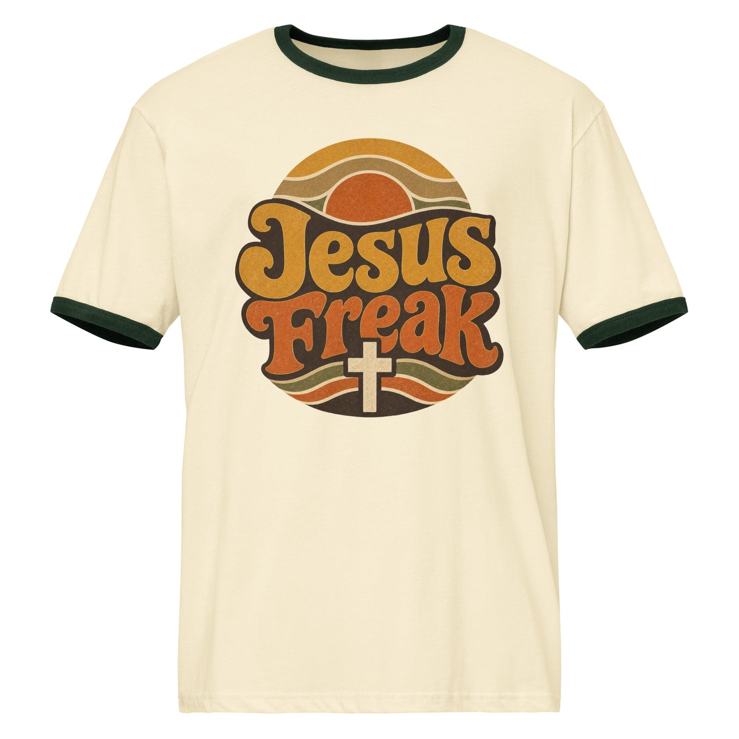 Jesus Freak Ringer Tee | Christian Shirt | Wisdom x Wonder - WISDOM x WONDER