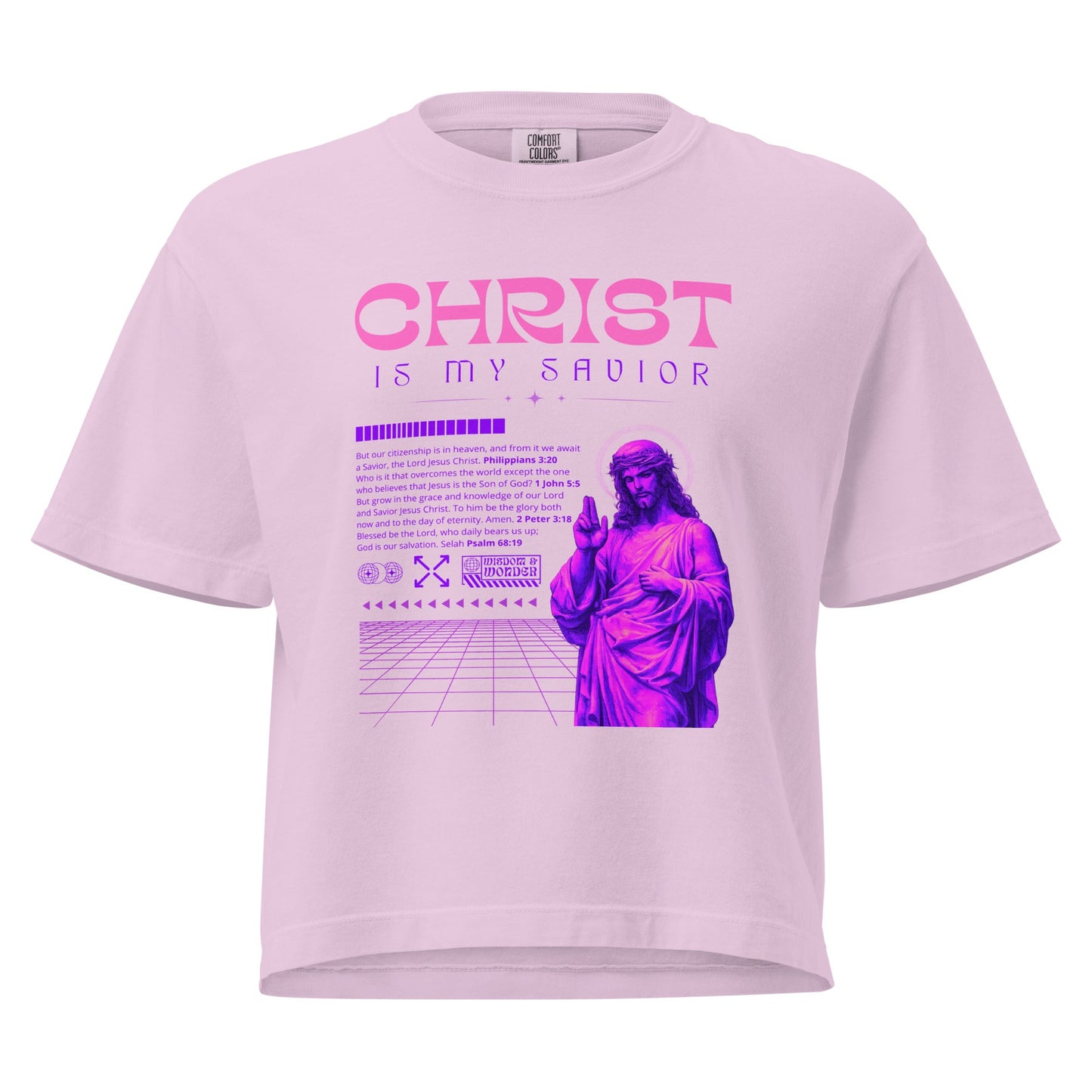 Christ Is My Savior | Philippians 3:20 - Women's Boxy Fit - WISDOM x WONDER