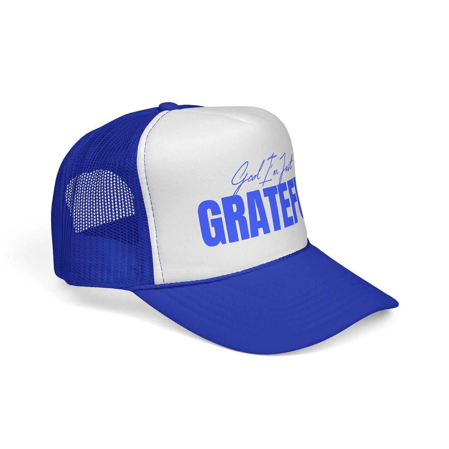 God I'm Just Grateful - Trucker Hat - WISDOM x WONDER