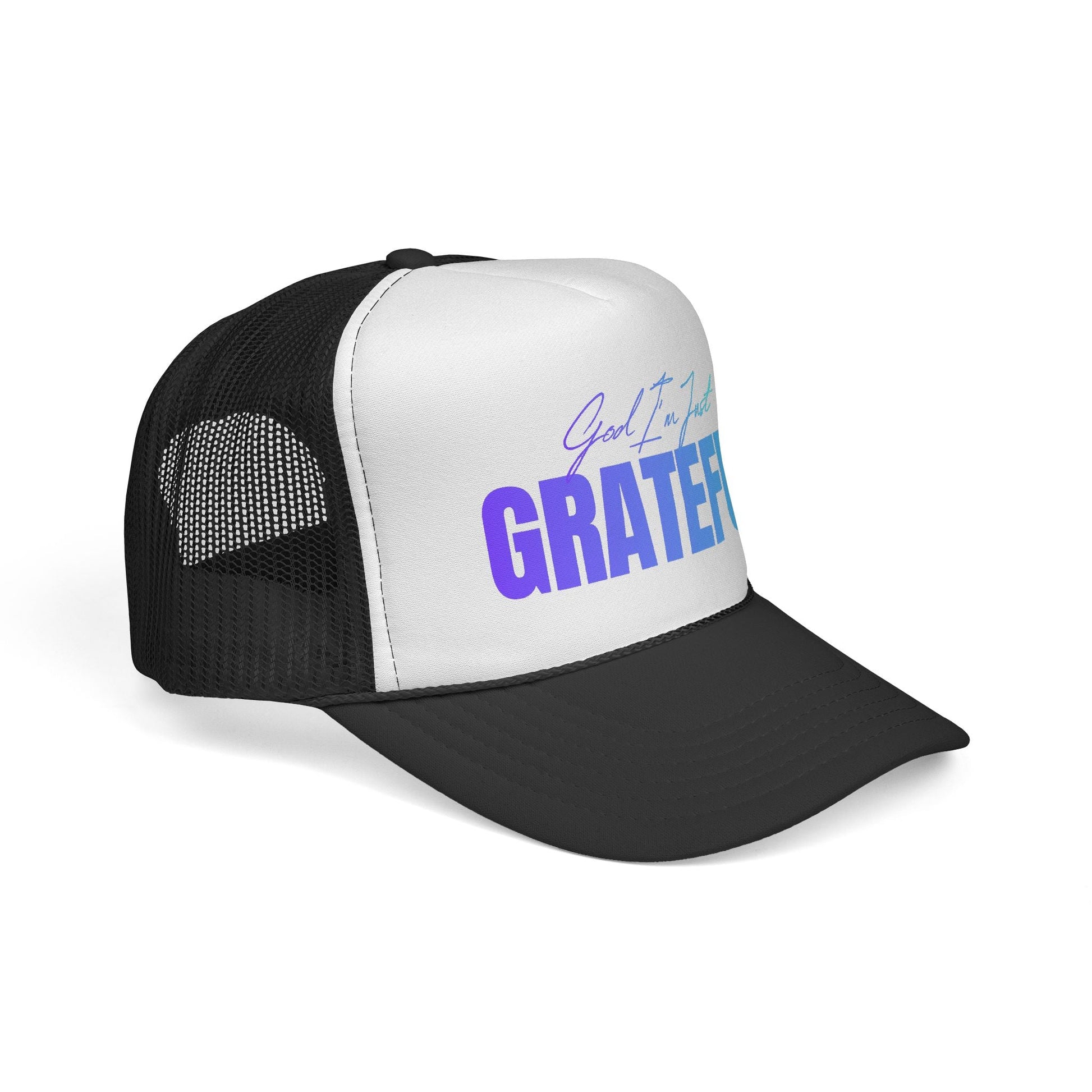 God I'm Just Grateful - Trucker Hat - WISDOM x WONDER