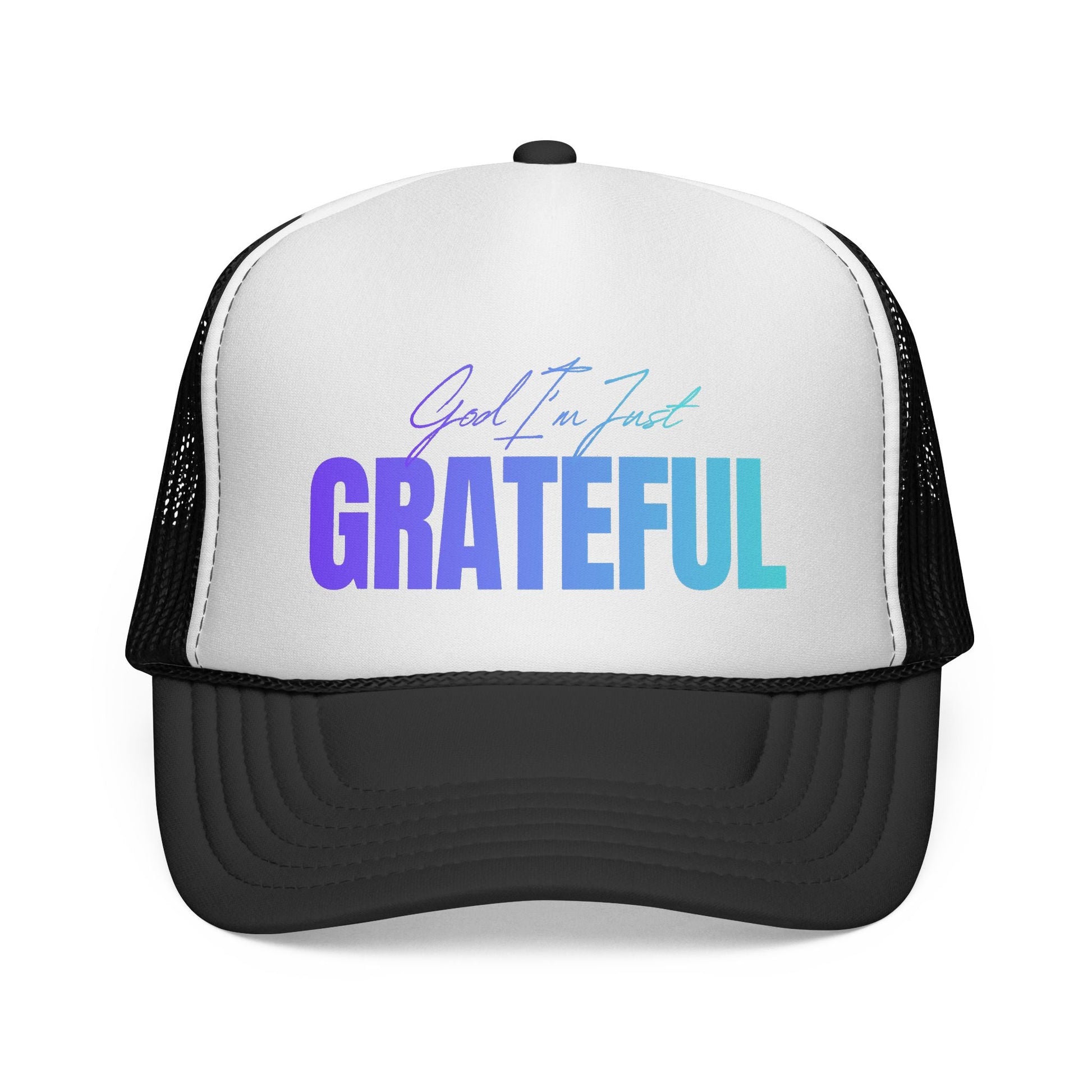 God I'm Just Grateful - Trucker Hat - WISDOM x WONDER