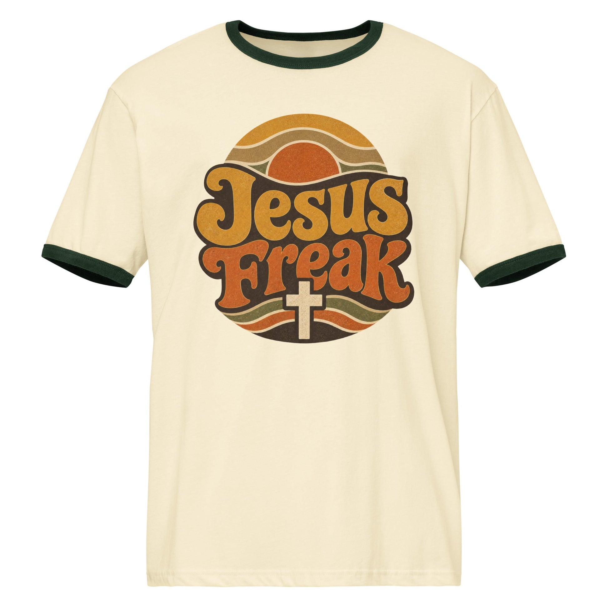 Jesus Freak Ringer Tee | Christian Shirt | Wisdom x Wonder - WISDOM x WONDER