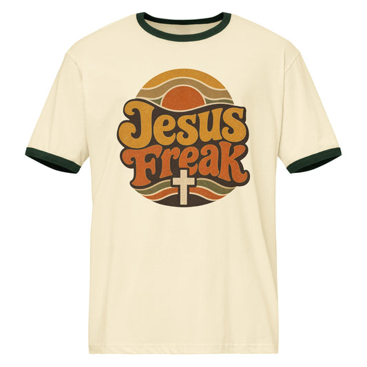 Jesus Freak Ringer Tee | Christian Shirt | Wisdom x Wonder - WISDOM x WONDER