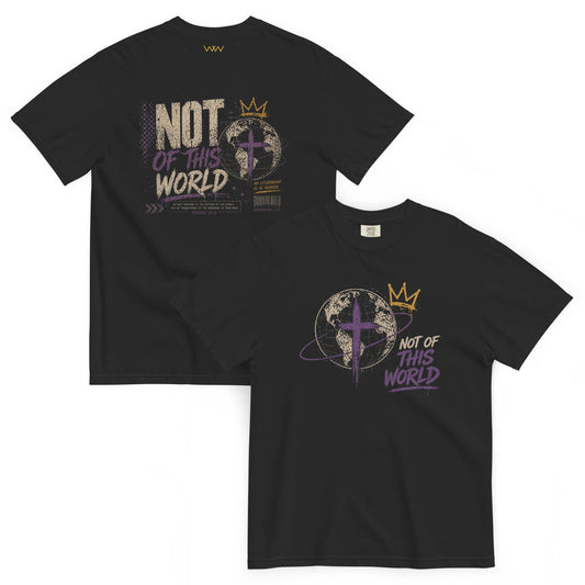 Not Of This World Tee | John 17:16 Christian Shirt | Wisdom x Wonder - WISDOM x WONDER