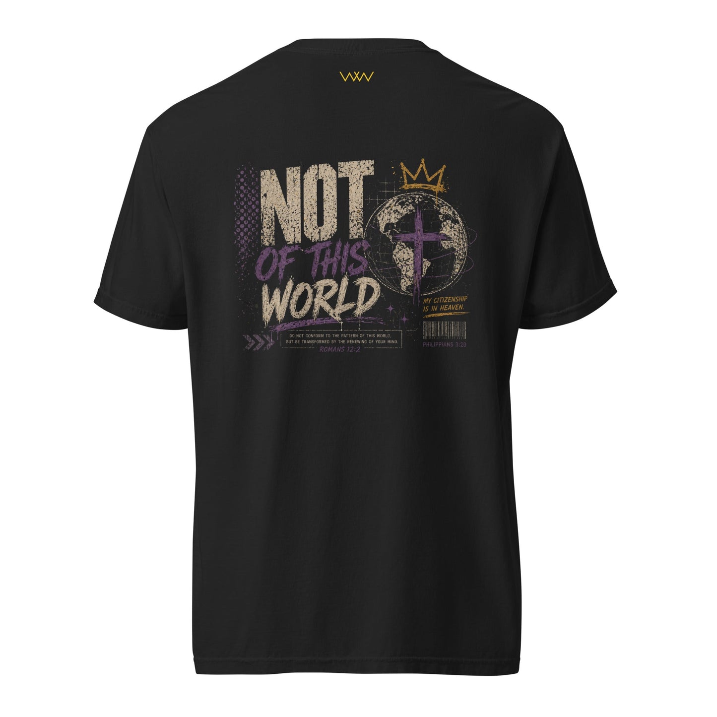 Not Of This World Tee | John 17:16 Christian Shirt | Wisdom x Wonder - WISDOM x WONDER