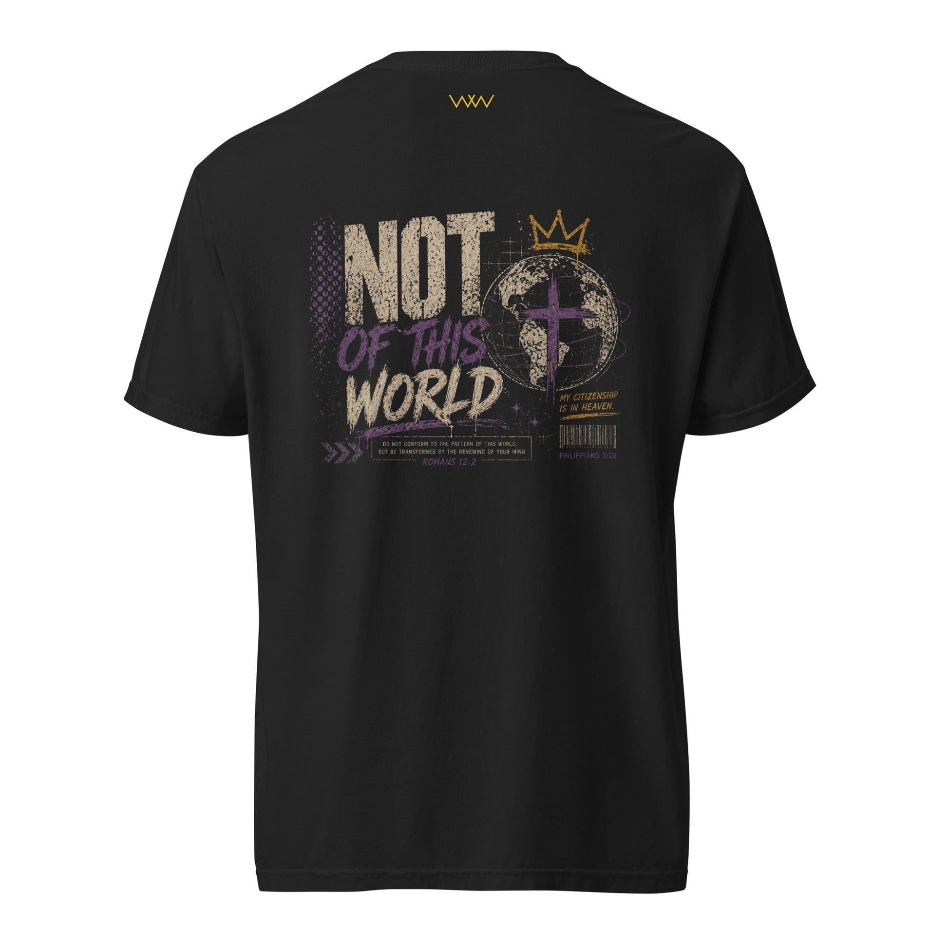 Not Of This World Tee | John 17:16 Christian Shirt | Wisdom x Wonder - WISDOM x WONDER