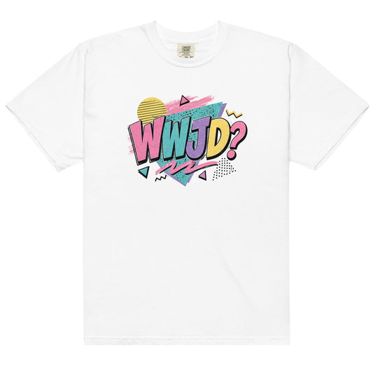 WWJD 90s Throwback Tee | Christian Shirt | Wisdom x Wonder - WISDOM x WONDER